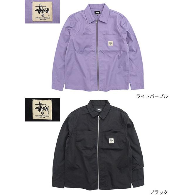STUSSY（ステューシー） シャツ 長袖 メンズ 19FA Zip Up Work