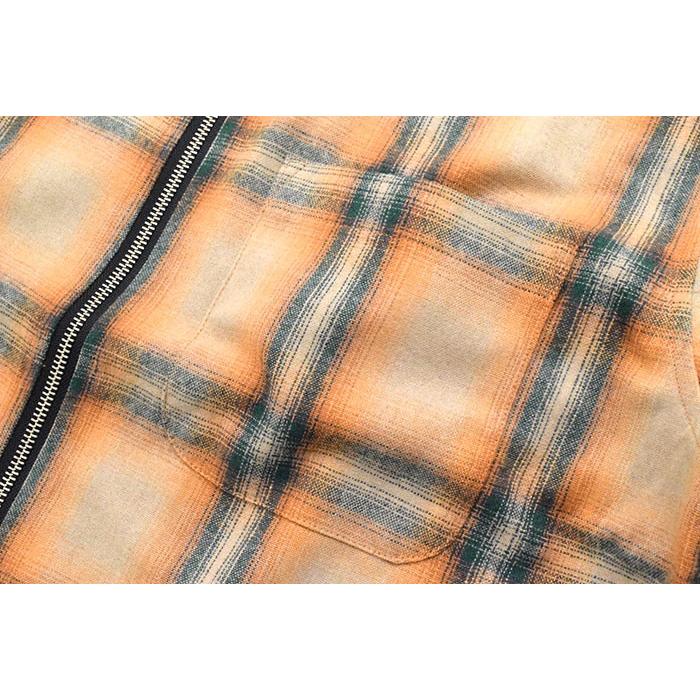 STUSSY（ステューシー） シャツ 長袖 メンズ Gunn Plaid Zip Up(stussy