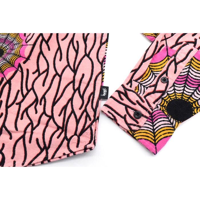 STUSSY（ステューシー） シャツ 長袖 メンズ Spider Web Flannel