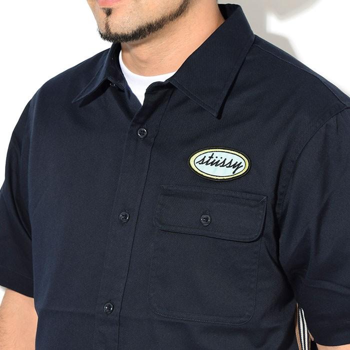 STUSSY ステューシー シャツ 半袖 メンズ Side Taped Garage