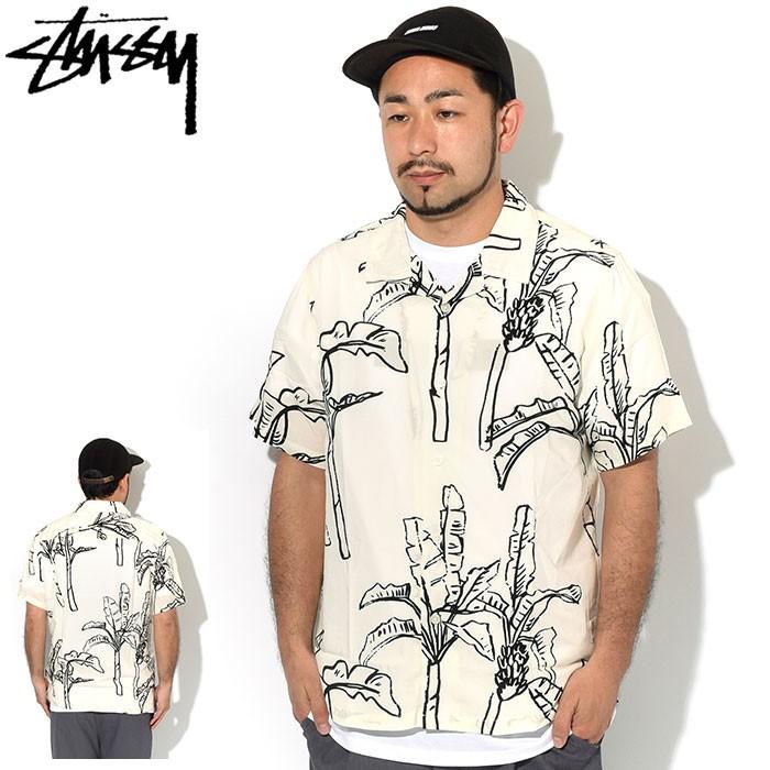 STUSSY ステューシー シャツ 半袖 メンズ Banana Tree ( stussy