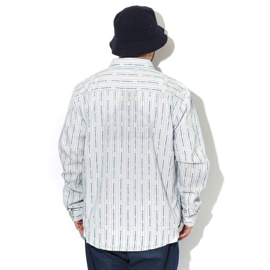 STUSSY（ステューシー） シャツ 長袖 メンズ Jacquard Logo Stripe