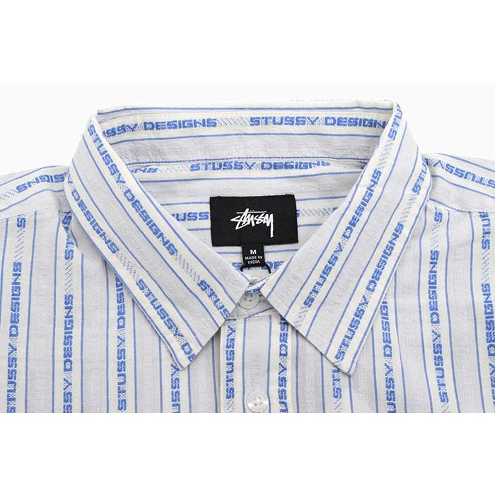 STUSSY（ステューシー） シャツ 長袖 メンズ Jacquard Logo Stripe