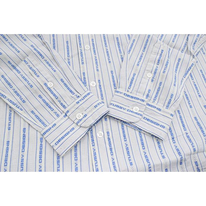 STUSSY（ステューシー） シャツ 長袖 メンズ Jacquard Logo Stripe
