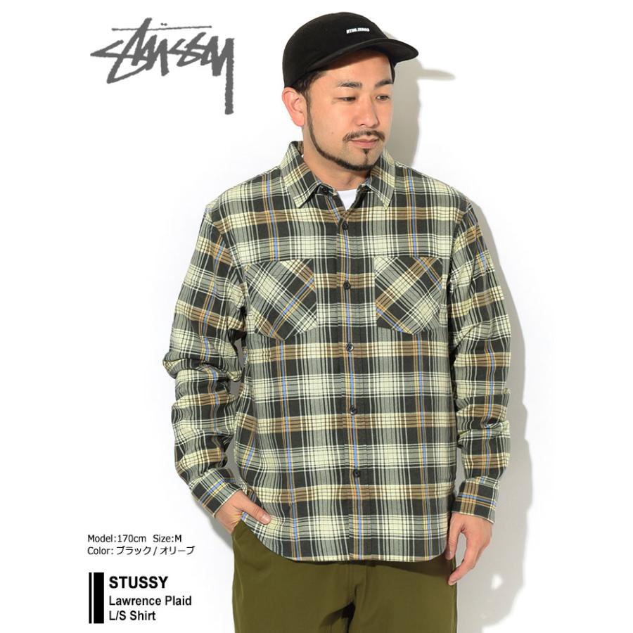 STUSSY ステューシー シャツ 長袖 メンズ Lawrence Plaid STUSSY ステューシー シャツ 長袖 メンズ Lawrence Plaid