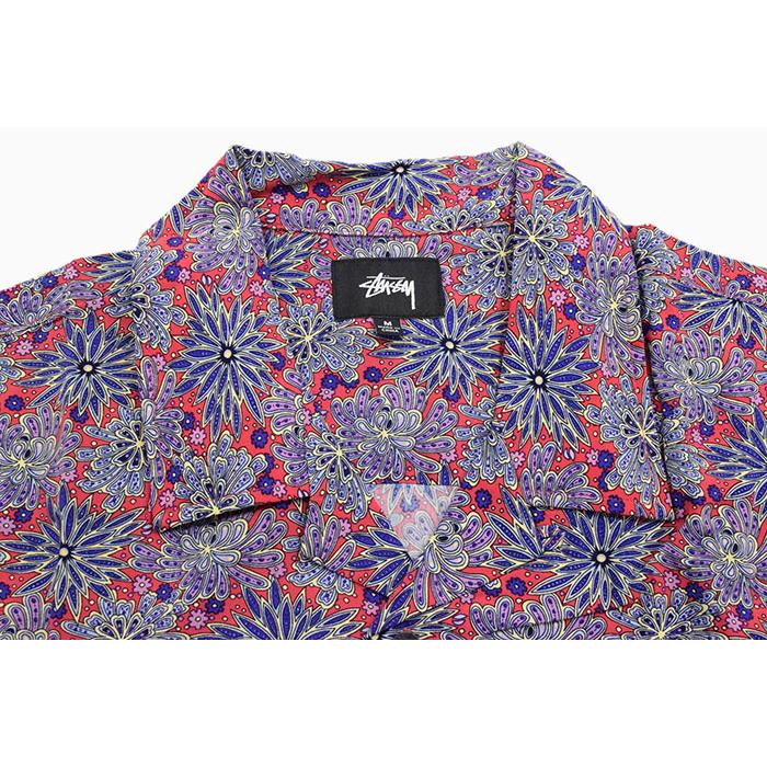 STUSSY（ステューシー） シャツ 半袖 メンズ Floral Print ( stussy