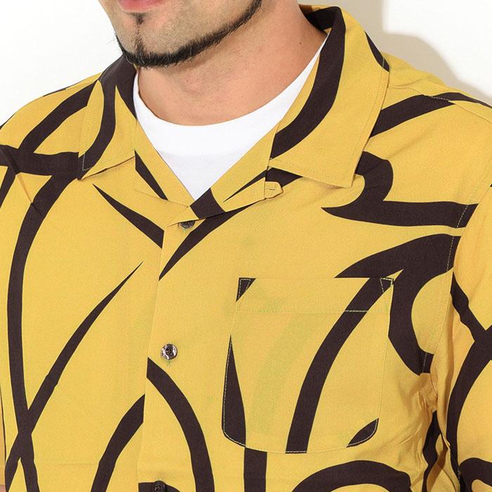 STUSSY ステューシー シャツ 半袖 メンズ Tribal Pattern ( stussy  