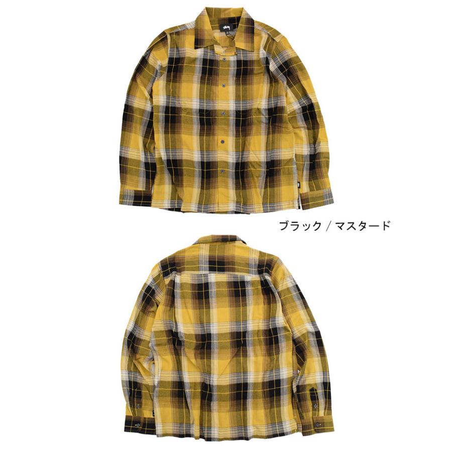 STUSSY（ステューシー） シャツ 長袖 メンズ Rayon Plaid ( stussy