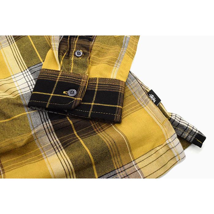 STUSSY（ステューシー） シャツ 長袖 メンズ Rayon Plaid ( stussy
