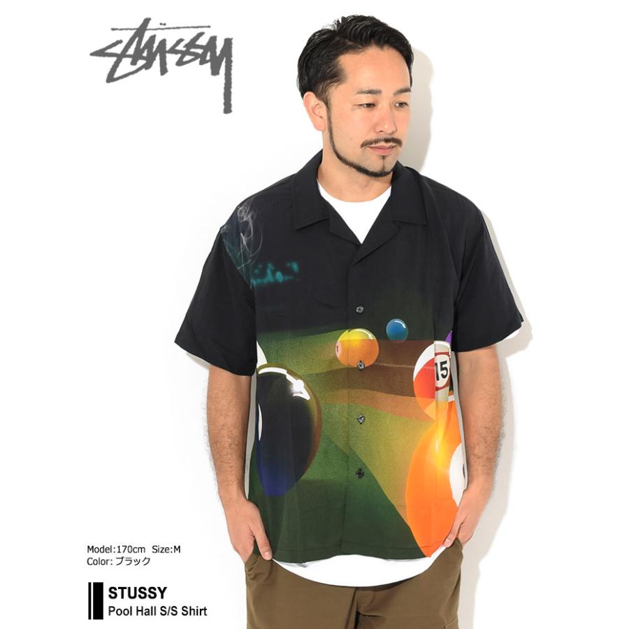 STUSSY ステューシー シャツ 半袖 メンズ Pool Hall ( stussy STUSSY ステューシー シャツ 半袖 メンズ Pool Hall ( stussy