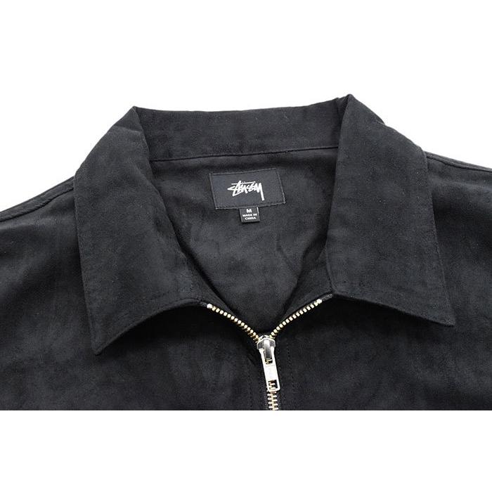 STUSSY ステューシー ジャケット メンズ Micro Suede Work Shirt STUSSY ステューシー ジャケット メンズ Micro Suede Work Shirt