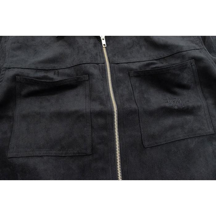 STUSSY（ステューシー） ジャケット メンズ Micro Suede Work Shirt