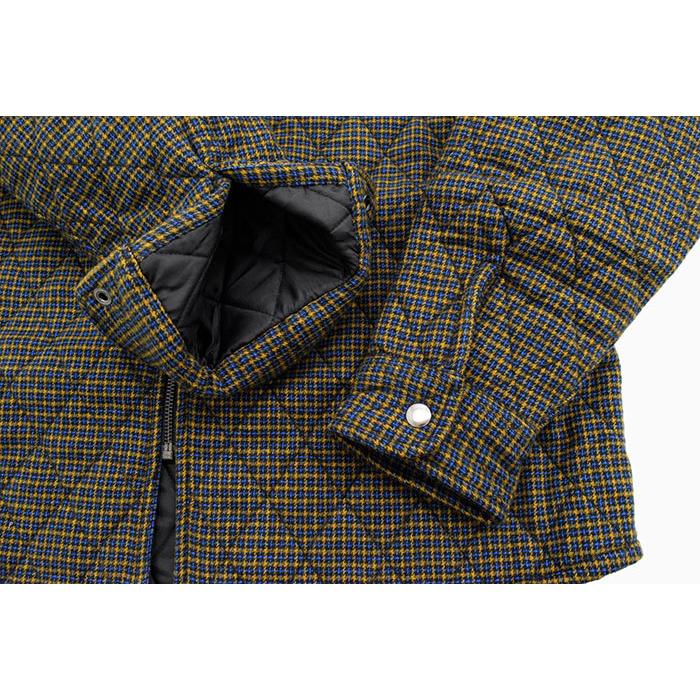 STUSSY ステューシー ジャケット STUSSY ステューシー ジャケット メンズ Mini Check Quilted Zip