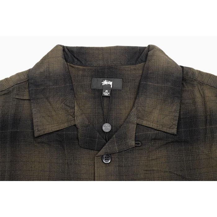 STUSSY Boxy Shadow Plaid Shirt オンブレ レーヨン 楽天市場】ステューシー STUSSY シャツ 半袖 メンズ Boxy Shadow