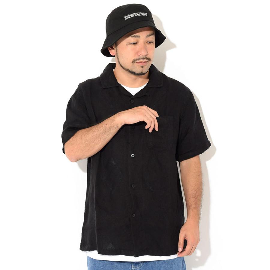 STUSSY（ステューシー） シャツ 半袖 メンズ Diamond Jacquard Linen