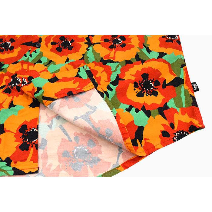 STUSSY ステューシー シャツ 半袖 メンズ Poppy ( stussy shirt