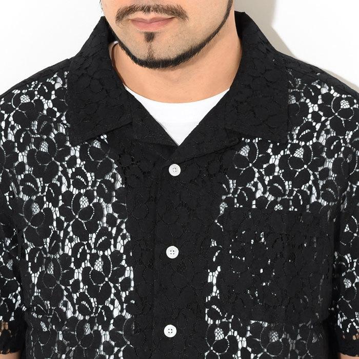 stussy USA製 グレー系花柄 半袖シャツ stussy USA製 グレー系花柄 半袖シャツ