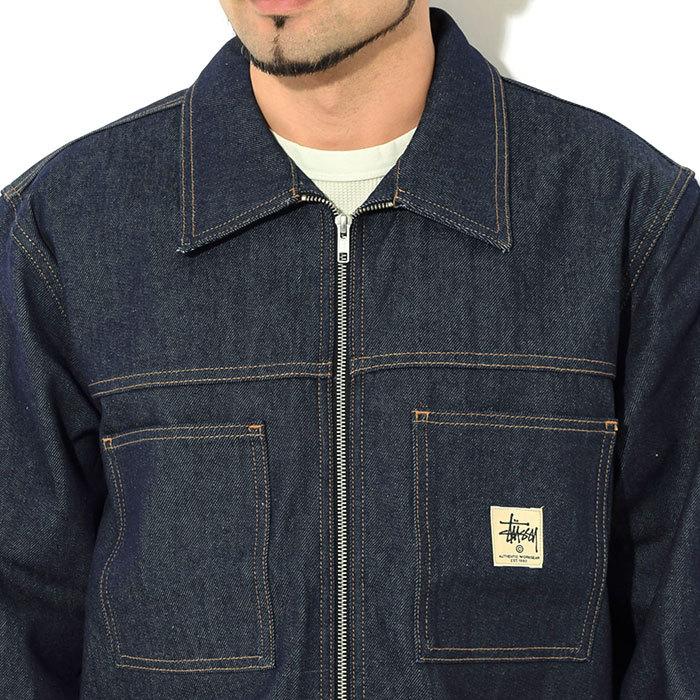 ステューシー ジャケット STUSSY メンズ Denim Zip Up Work Shirt ステューシー ジャケット STUSSY メンズ Denim Zip Up Work Shirt
