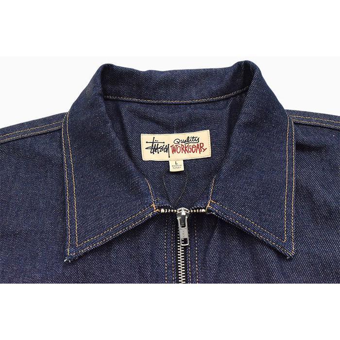 STUSSY ステューシー ジャケット メンズ Denim Zip Up Work STUSSY ステューシー ジャケット メンズ Denim Zip Up Work