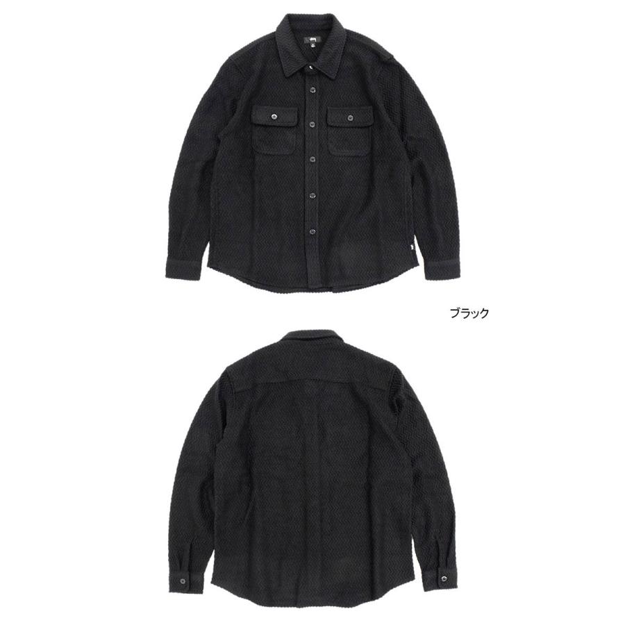 STUSSY（ステューシー） シャツ 長袖 メンズ Textured Wool CPO