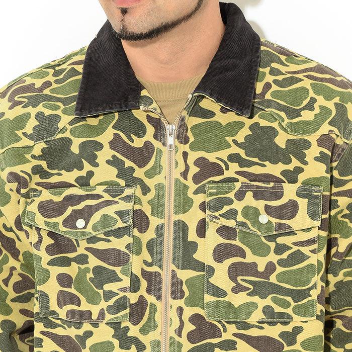 STUSSY ステューシー ジャケット メンズ Washed Canvas Work