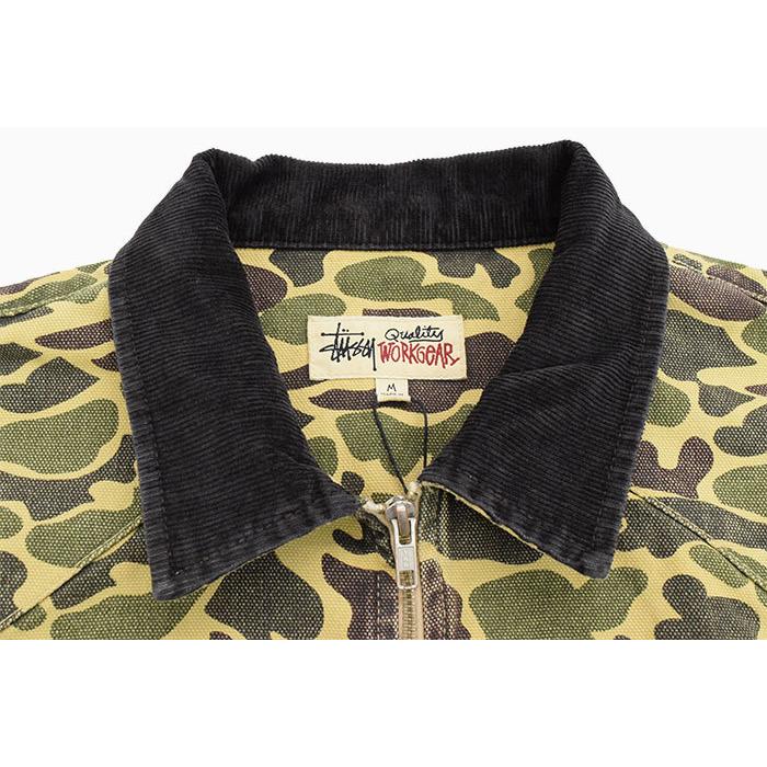 ジャケット・アウター stussy Work Gear Canvas Shop Stussy WORK JACKET UNLINED CANVAS Size NEW | eBay