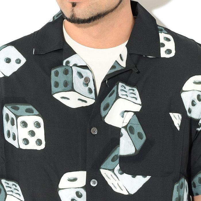 STUSSY ステューシー シャツ 半袖 メンズ Dice Pattern ( stussy