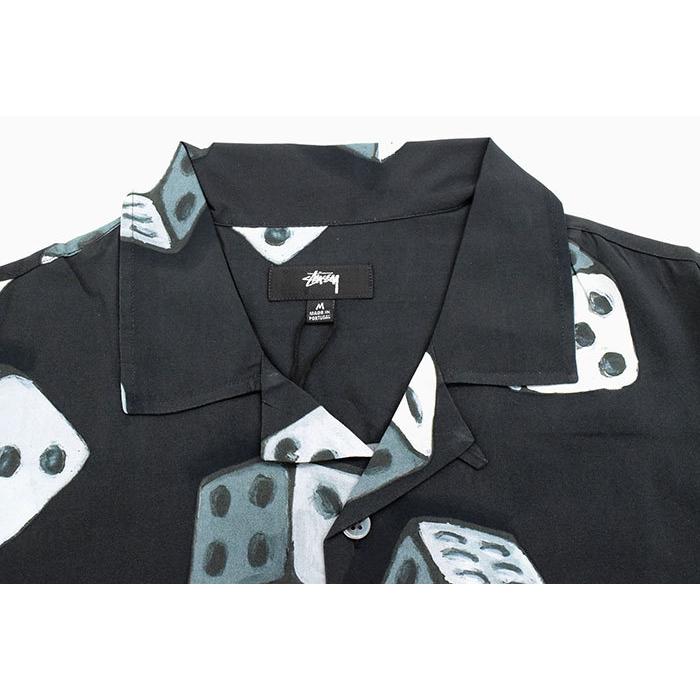 STUSSY ステューシー シャツ 半袖 メンズ Dice Pattern ( stussy