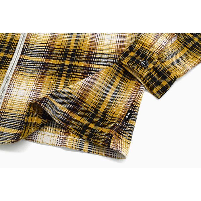 STUSSY（ステューシー） シャツ 長袖 メンズ Shadow Plaid Zip (stussy