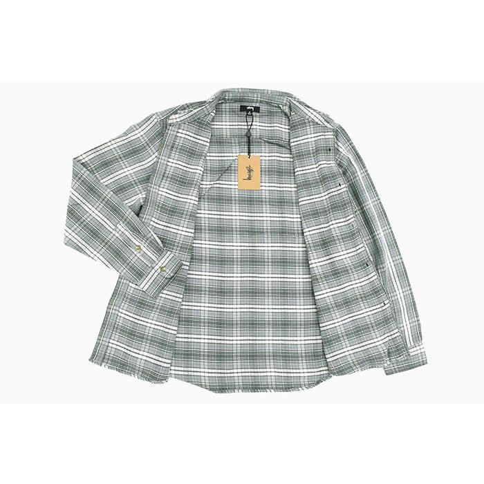 STUSSY ステューシー シャツ 長袖 メンズ Beach Plaid ( stussy