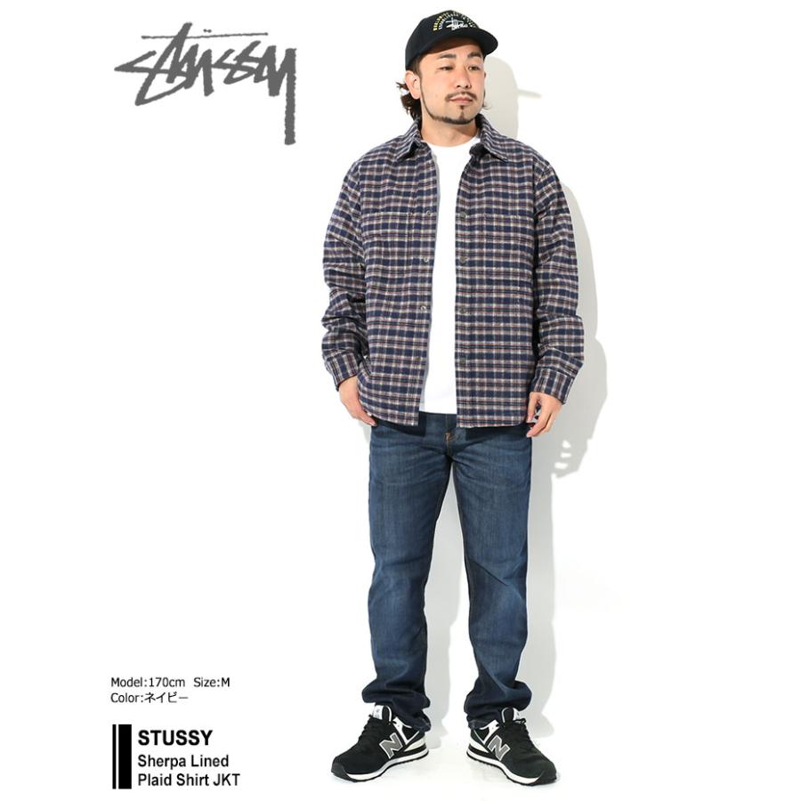STUSSY ステューシー ジャケット メンズ Sherpa Lined Plaid STUSSY ステューシー ジャケット メンズ Sherpa Lined Plaid