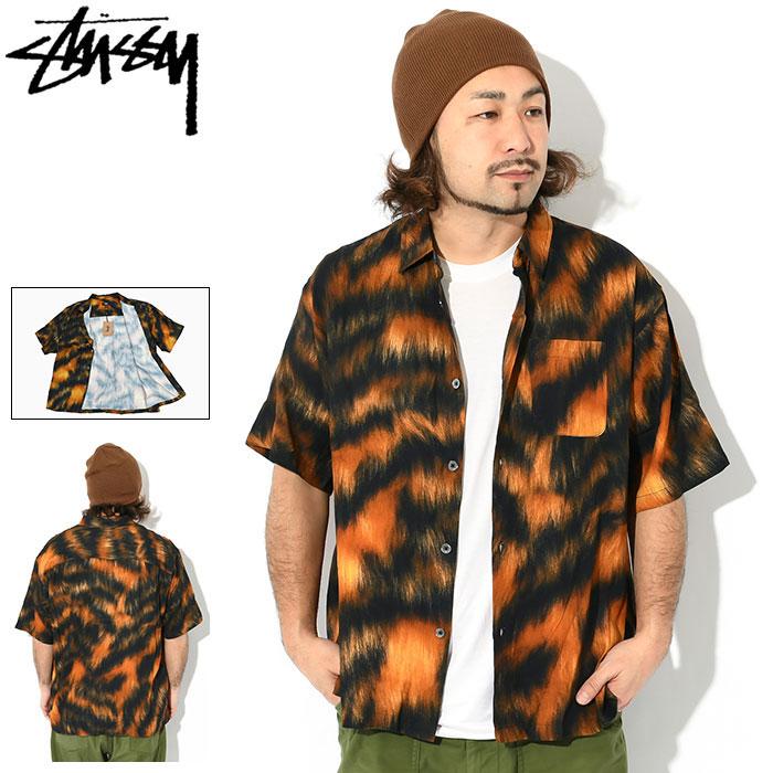 ステューシー シャツ 半袖 STUSSY メンズ Fur Print ( stussy shirt カジュアルシャツ トップス 男性用 1110282  USAモデル 正規 ) : stu-1110282 : ice field - 通販 - Yahoo!ショッピング