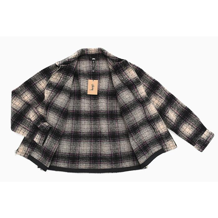 STUSSY ステューシー ジャケット メンズ Wool Plaid Zip Shirt STUSSY ステューシー ジャケット メンズ Wool Plaid Zip Shirt