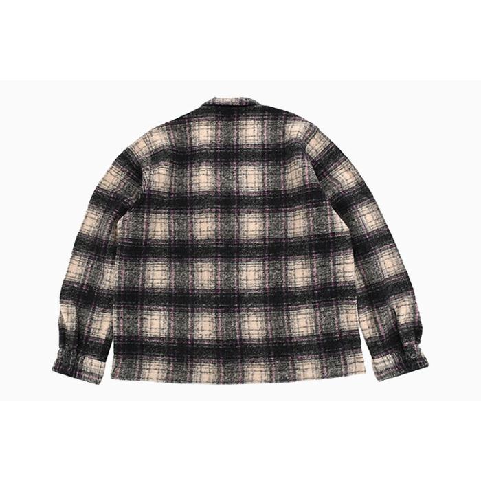 STUSSY ステューシー ジャケット メンズ Wool Plaid Zip Shirt STUSSY ステューシー ジャケット メンズ Wool Plaid Zip Shirt
