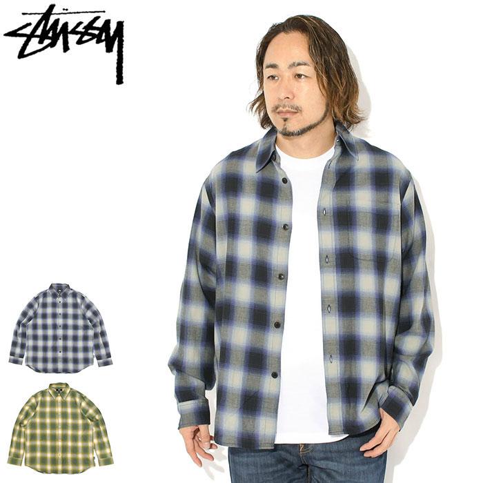 Stussy 長袖シャツ 1110391 STUSSY（ステューシー） シャツ 長袖 メンズ Beach Ombre Plaid