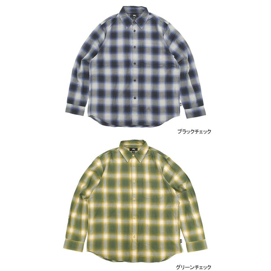 STUSSY（ステューシー） シャツ 長袖 メンズ Beach Ombre Plaid