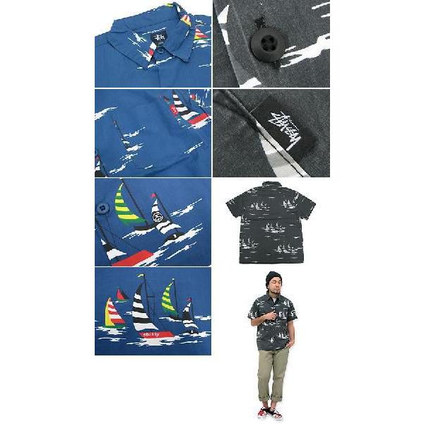 STUSSY（ステューシー） STUSSY Sailing シャツ 半袖 : ice field