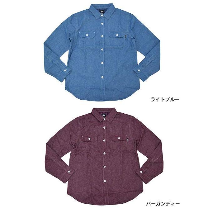 STUSSY 長袖シャツ サイズL STUSSY（ステューシー） シャツ 長袖 メンズ Sprayed Classic ( stussy