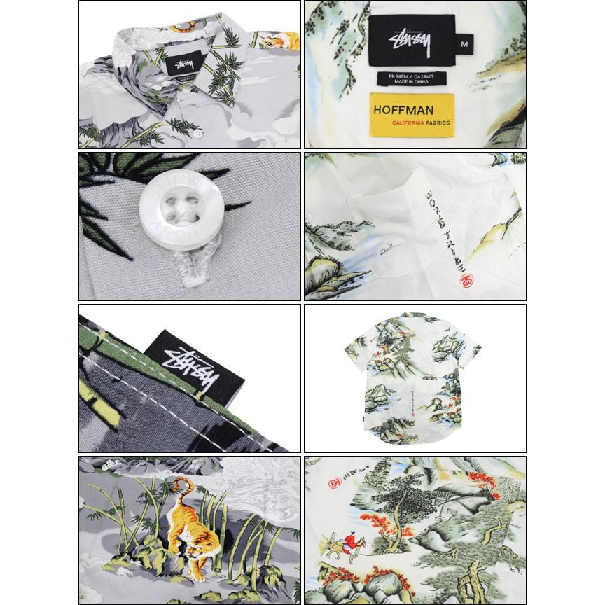 ステューシー STUSSY China World Tribe シャツ 半袖(stussy shirt シャツ Hoffman California Fabrics 別注 メンズ・男性用 111781)｜icefield｜03