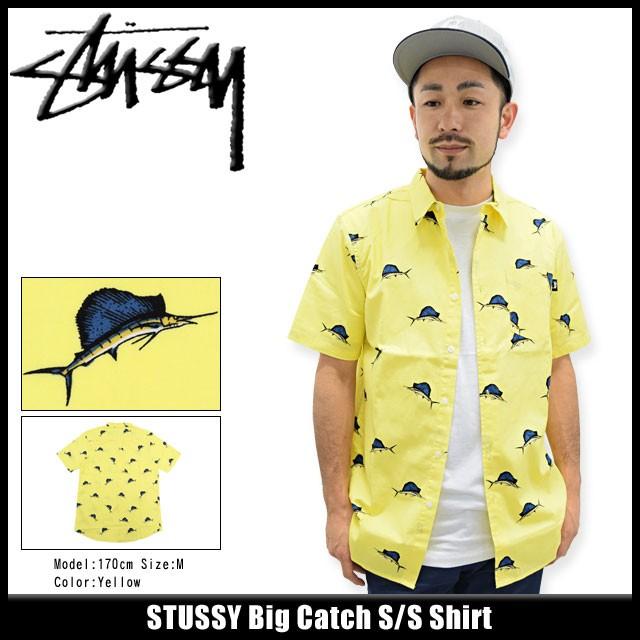 STUSSY（ステューシー） STUSSY Big Catch シャツ 半袖(stussy shirt