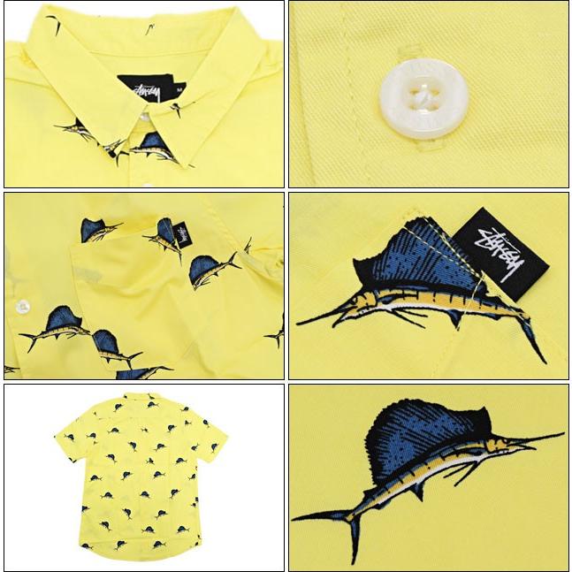STUSSY（ステューシー） STUSSY Big Catch シャツ 半袖(stussy shirt