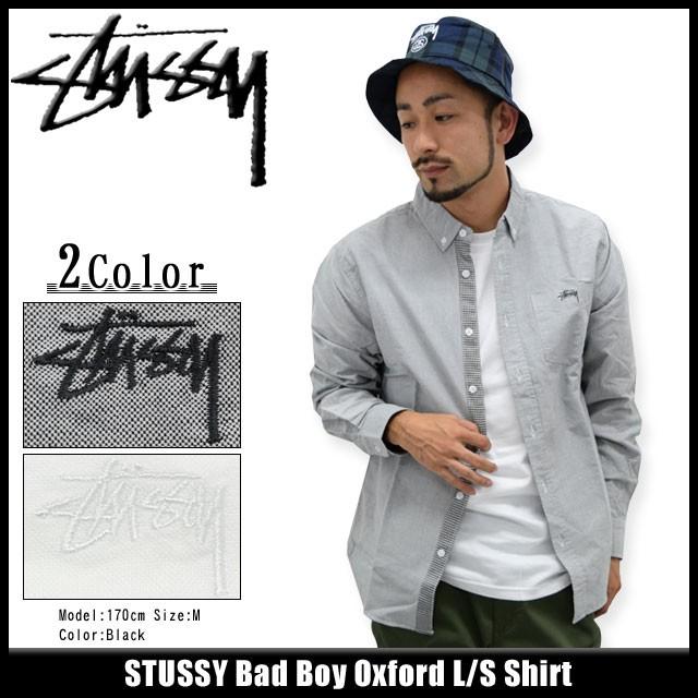 STUSSY ステューシー シャツ 長袖 メンズ Bad Boy Oxford(stussy shirt