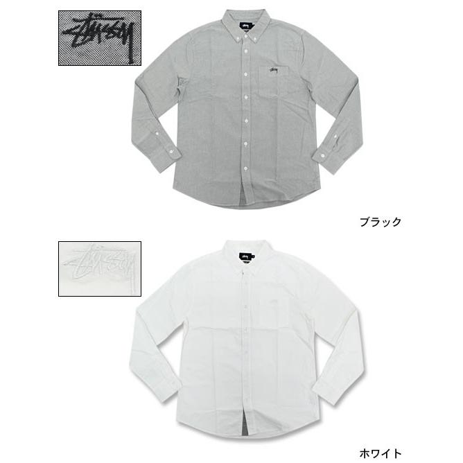 ステューシー STUSSY シャツ 長袖 メンズ Bad Boy Oxford(stussy shirt オックスフォードシャツ トップス メンズ・男性用 111816)｜icefield｜02