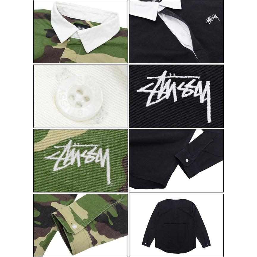 Stussy ラガーシャツM 楽天市場】ステューシー STUSSY ポロシャツ 長袖 メンズ Big