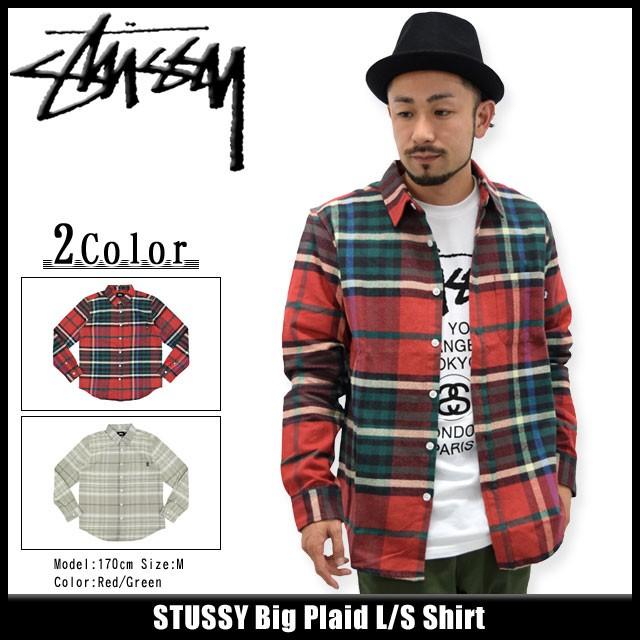 STUSSY（ステューシー） シャツ 長袖 メンズ Big Plaid(stussy shirt