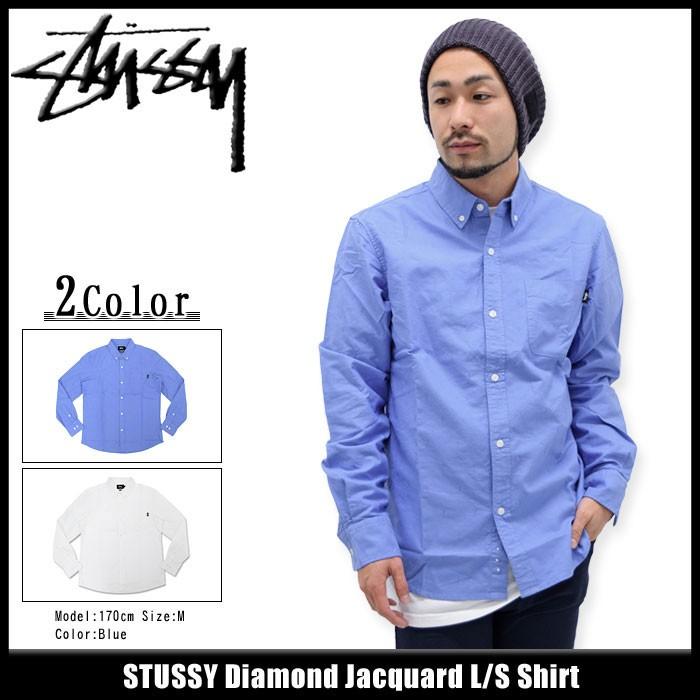 STUSSY（ステューシー） シャツ 長袖 メンズ Diamond Jacquard(stussy