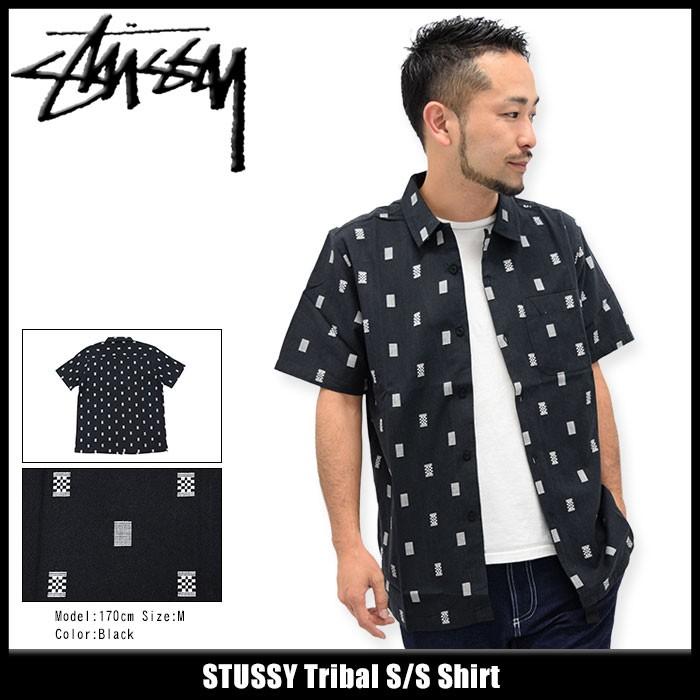 STUSSY（ステューシー） シャツ 半袖 メンズ Tribal(stussy shirt