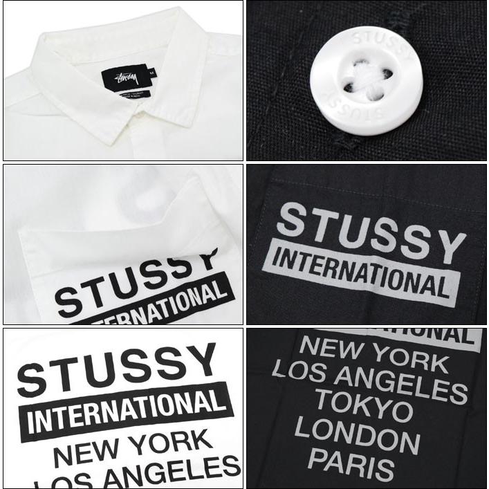 ステューシー STUSSY シャツ 半袖 メンズ City Print(stussy shirt カジュアルシャツ トップス メンズ・男性用 111860)｜icefield｜03