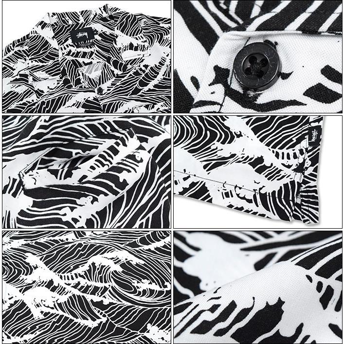 STUSSY（ステューシー） シャツ 半袖 メンズ Waves(stussy shirt