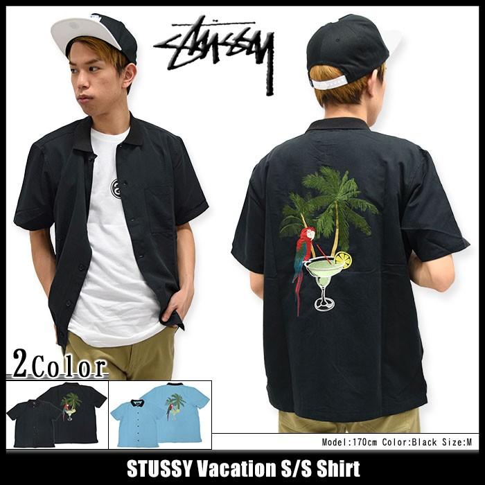 STUSSY（ステューシー） シャツ 半袖 メンズ Vacation(stussy shirt